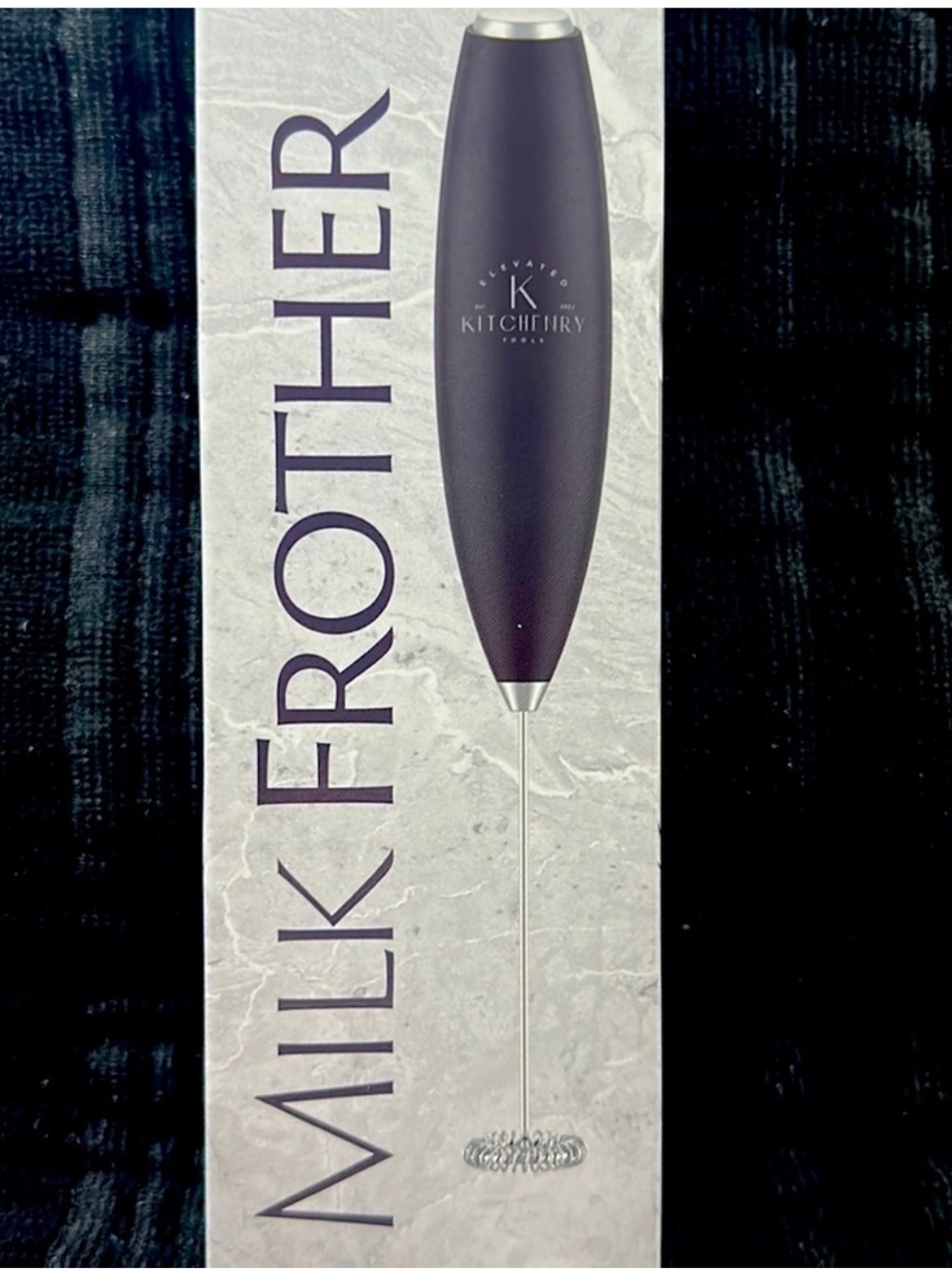 Elevated Kitchenry Battery-Operated Milk Frother~NEW!